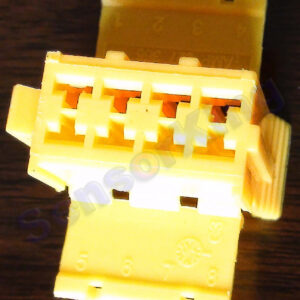 Connector B 1318/yellow, 3801-00221 ref: Kienzle HS53-6600-082  AMP927366-1