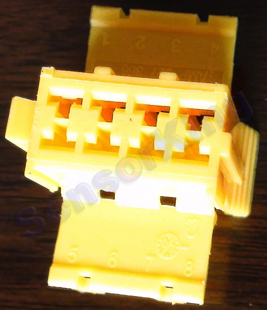 Connector B 1318/yellow, 3801-00221 ref: HS53-6600-082
